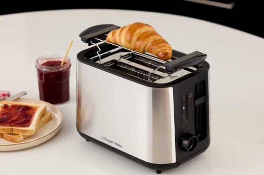 Тостер Russell Hobbs Heaton Brushed 2Slice Toaster 27390-56 - 8