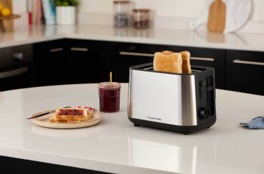 Тостер Russell Hobbs Heaton Brushed 2Slice Toaster 27390-56 - 9
