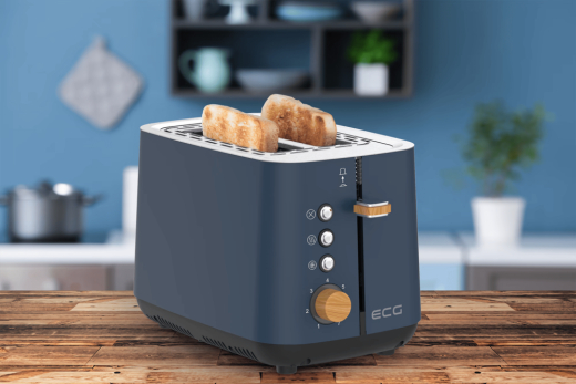 Тостер ECG ST 2768 Timber Petrol - 7