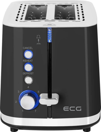 Тостер ECG ST 2766 Vintage Nero - 3