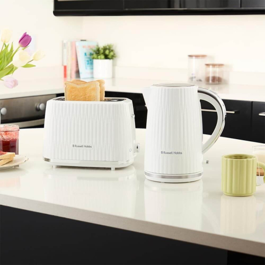 Тостер Russell Hobbs Eden 2S Toaster White 27370-56 - 8
