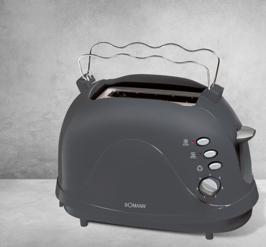 Тостер BOMANN TA 246 CB grey - 3