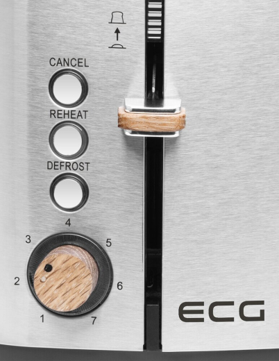 Тостер ECG ST 2767 Timber - 6