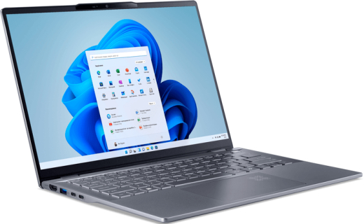 Ноутбук Acer Swift 14 AI SF14-51-57MZ Steel Gray (NX.J2JEU.003) - 2