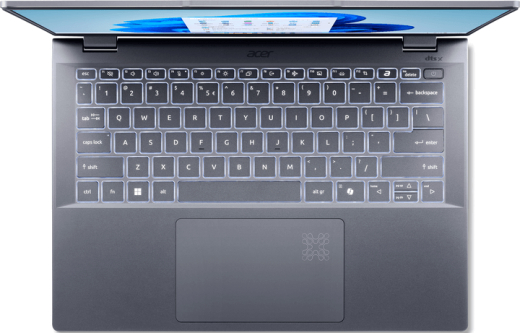 Ноутбук Acer Swift 14 AI SF14-51-57MZ Steel Gray (NX.J2JEU.003) - 4