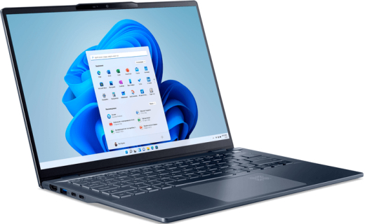 Ноутбук Acer Swift 14 AI SF14-51-5048 Steam Blue (NX.J2KEU.001) - 2