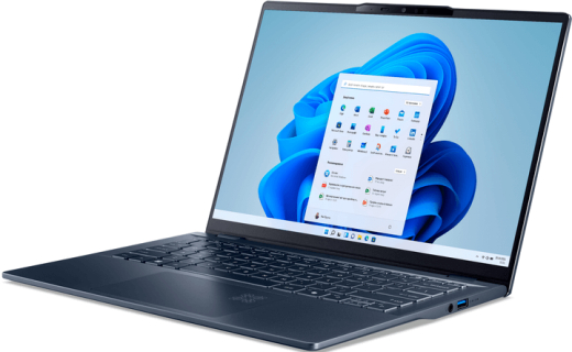 Ноутбук Acer Swift 14 AI SF14-51-5048 Steam Blue (NX.J2KEU.001) - 3