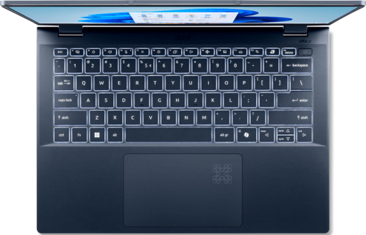 Ноутбук Acer Swift 14 AI SF14-51-5048 Steam Blue (NX.J2KEU.001) - 4