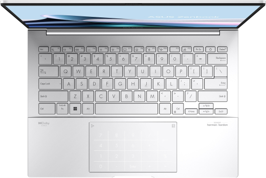 Ноутбук ASUS Zenbook 14 OLED UX3405MA-PP302X (90NB11R2-M00DJ0) Foggy Silver - 8