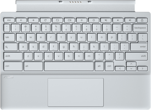 Ноутбук ASUS Chromebook CM30 Detachable CL3001DM2A-R70092 (90NX0781-M00AF0) Fog Silver - 11