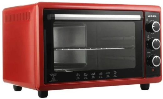 Минипечь ASEL AF-5023 Bordeaux - 2