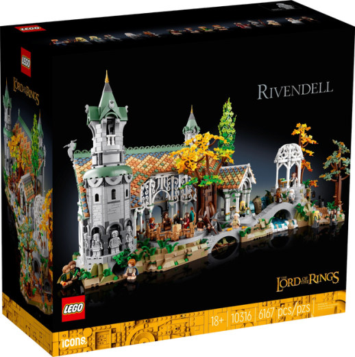 Блочный конструктор LEGO Властелин колец: Ривенделл (10316) - 1