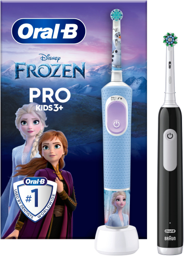 Зубная щетка Braun Oral-B D103 Frozen (3+) + Pro 1 D305 (Family Edition) - 1