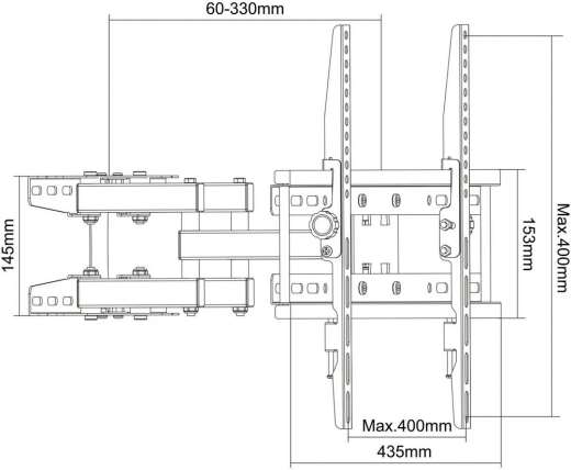 Кронштейн TV 26-60" MT012 - 4