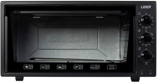 Духовка LIDER 4823 ECO BLACK-WHITE - 1