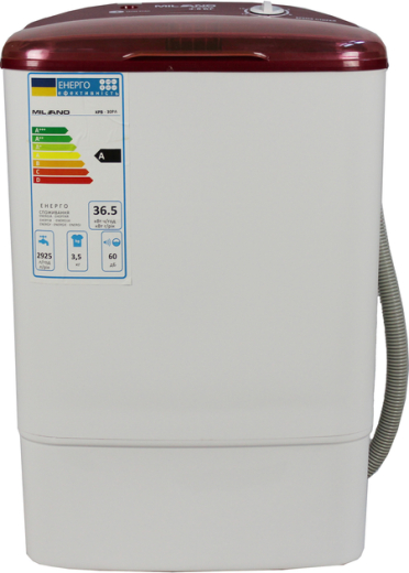 Стиральная машина Milano XPB-30 PA Red - 1
