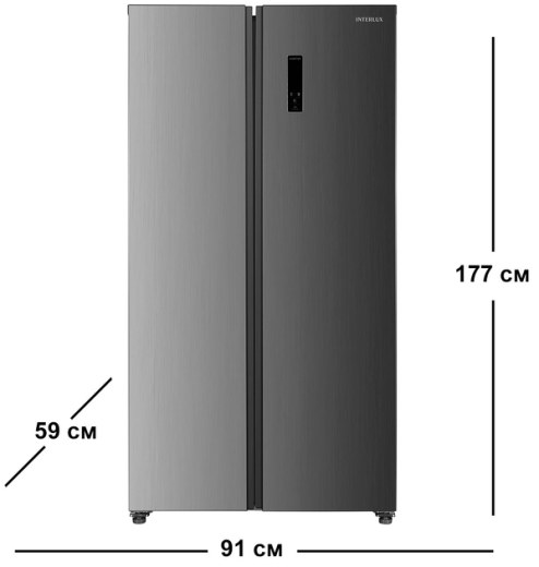 Холодильник INTERLUX ILRS-100SBS - 3