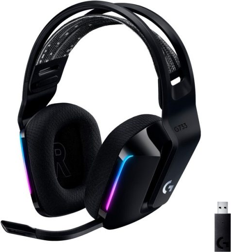 Навушники з мікрофоном Logitech G733 Lightspeed Wireless RGB (981-000864) - 1