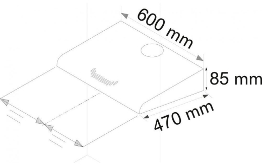 Витяжка HANSA OSC6111BH - 4