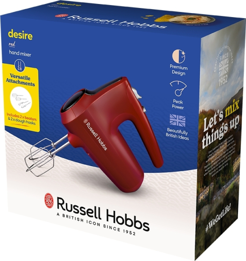 Миксер RUSSELL HOBBS 27150-56, красный - 7
