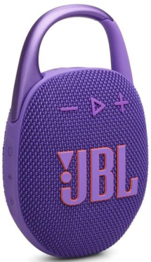 Портативна колонка JBL Clip 5 Purple (JBLCLIP5PUR) - 2