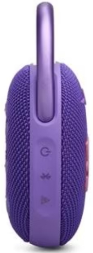 Портативна колонка JBL Clip 5 Purple (JBLCLIP5PUR) - 4