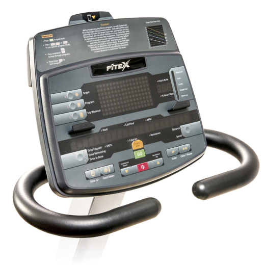 Велотренажер горизонтальний Fitex ECR7 - 2
