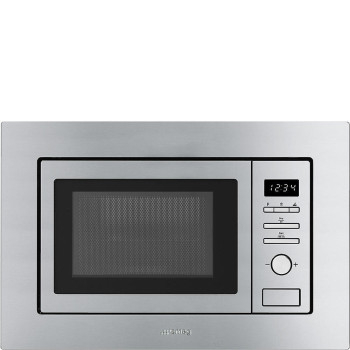 Мікрохвильова піч вбудована Smeg FMI017X - 1