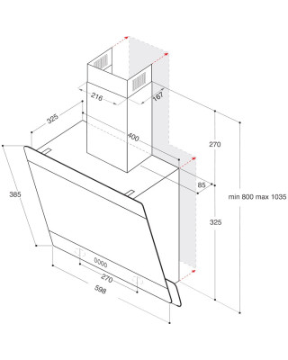 Вытяжка наклонная Whirlpool AKR65FLMK - 2