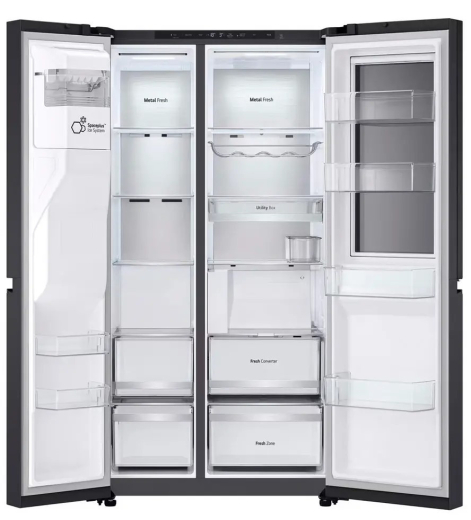 Холодильник з морозильною камерою LG GSXE90EVAD - 2