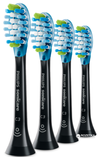 Насадка для электрической зубной щетки Philips Sonicare C3 Premium Plaque Defence HX9044/33 - 1