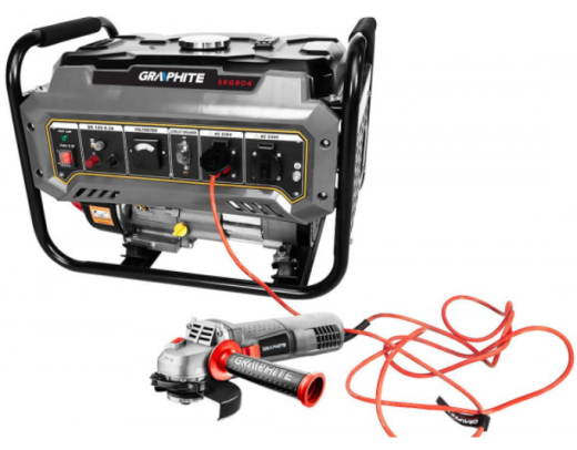 Генератор бензиновий GRAPHITE (58G904) - 5