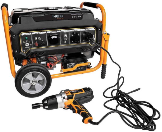 Генератор бензиновий Neo Tools 04-730 - 5