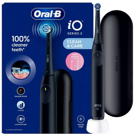 Электрическая зубная щетка Oral-B iO Series 2 iOS2.1D9.2K Night Black Travel Case - 2
