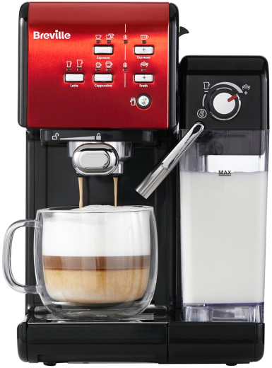 Рожковая кофеварка эспрессо Breville PrimaLatte II VCF109X - 1