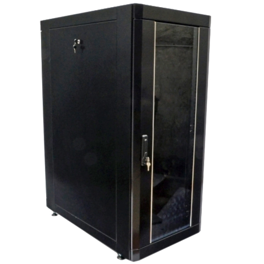 Шкаф усиленный черный 19" 33U 610х865 - 1
