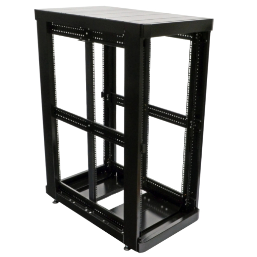 Шкаф усиленный черный 19" 33U 610х865 - 3