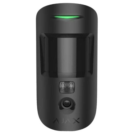 Бездротовий оповіщувач руху Ajax MotionCam HDR black - 1