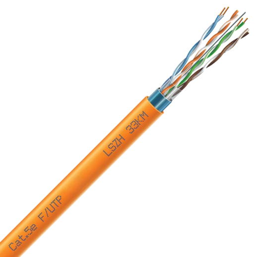 Кабель витая пара ЗЗКМ Cat. 5e F/UTP LSZH 4х2х24 AWG (7091004) - 1