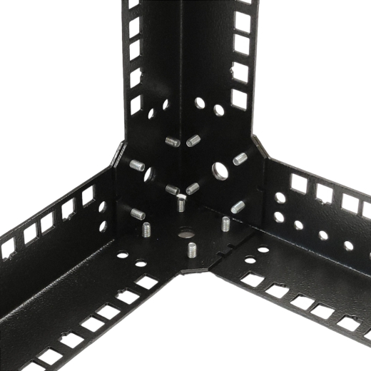 Стойка кронштейн Cube 19" 9U CMS (UA-OFLC955W2.0-BK) - 2