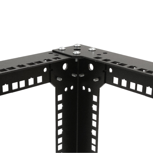 Стойка кронштейн Cube 19" 9U CMS (UA-OFLC955W2.0-BK) - 4