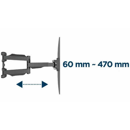 Кронштейн для телевизора Gembird WM-58ST-01 32-58" 36 кг - 4