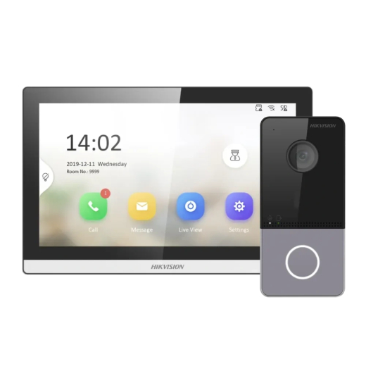 Комплект видеонаблюдения Hikvision DS-KH6350-TE1+DS-KV6103-PE1(С) - 1