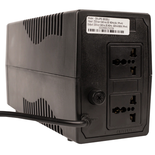 Джерело безперебійного живлення Hikvision DS-UPS600/EU 600ВА - 3