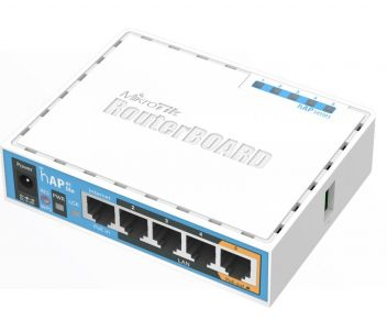 Wi-Fi точка доступу 2.4GHz MikroTik hAP (RB951Ui-2nD) - 1