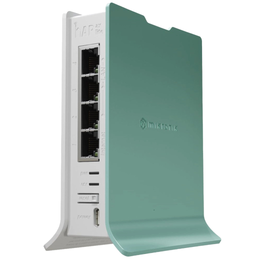 Wi-Fi 6 Wi-Fi роутер MikroTik hAP ax lite (L41G-2axD) - 1