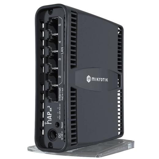 Wi-Fi роутер Mikrotik hAP ax² (C52iG-5HaxD2HaxD-TC) WiFi 6 - 1