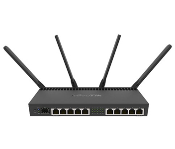 Wi-Fi роутер MikroTik RB4011iGS+5HacQ2HnD-IN SFP - 1