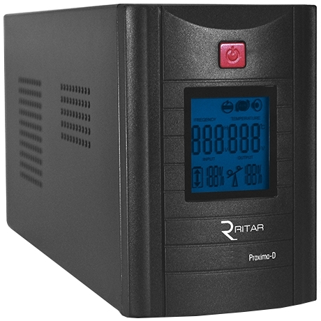 Линейно-интерактивный ИБП Ritar RTM1000 (600W) Proxima-D (RTM1000D) - 1