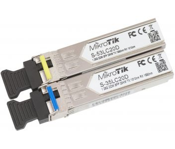 Комплект видеонаблюдения SFP модулей (Rx/Tx) S-35LC20D - 1